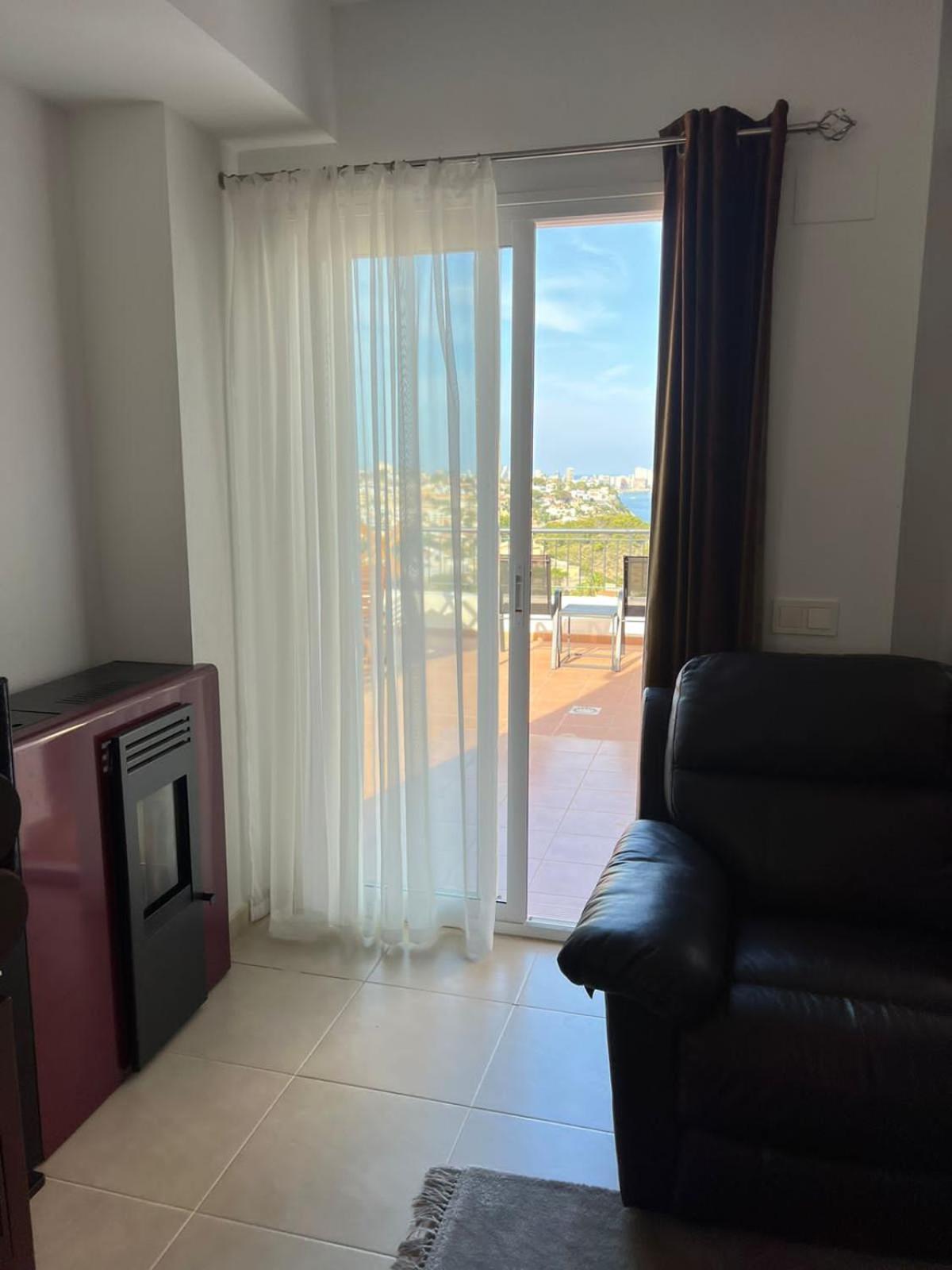 Chalet Adosado Con Vistas Al Mar 칼페 외부 사진